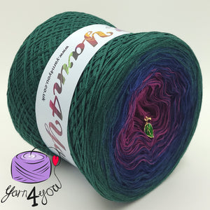Colour Gradient Yarn Cake Classic - Beauty in Darkness - New