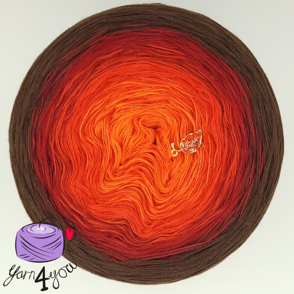 Colour Gradient Yarn Cake Classic - Lake Murray Sunset - New