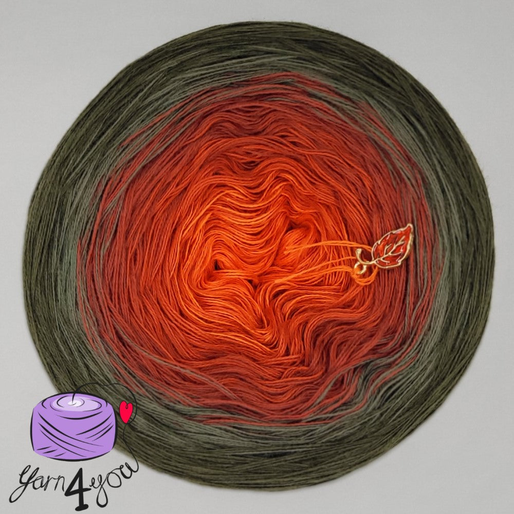 Colour Gradient Yarn Cake Classic - Mountain Ash - New