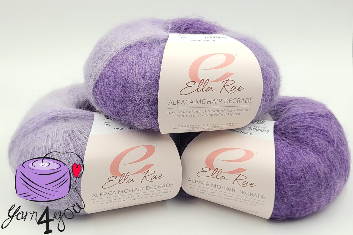 Ella Rae Alpaca Mohair Degradé New Yarn4you Uk