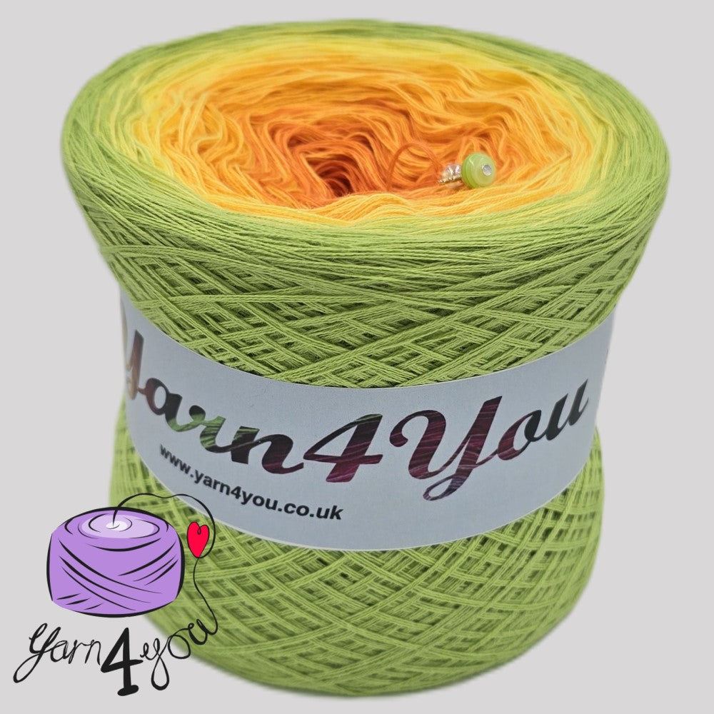 Colour Gradient Yarn Cake Classic - Alexandria - New