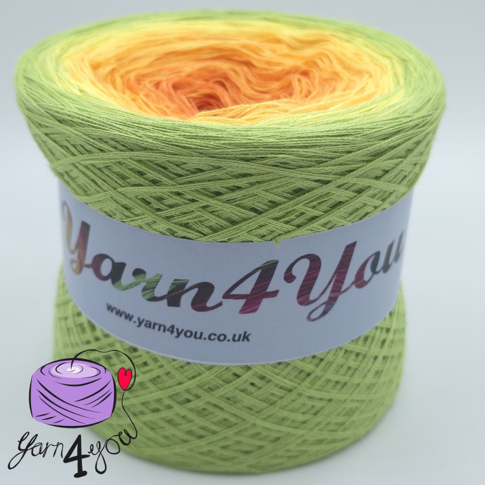 Colour Gradient Yarn Cake Classic - Alexandria - New