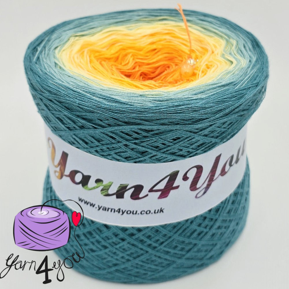 Colour Gradient Yarn Cake Classic - Daffodil - New