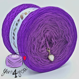 Colour Gradient Yarn Cake Classic - Purple Majesty - New