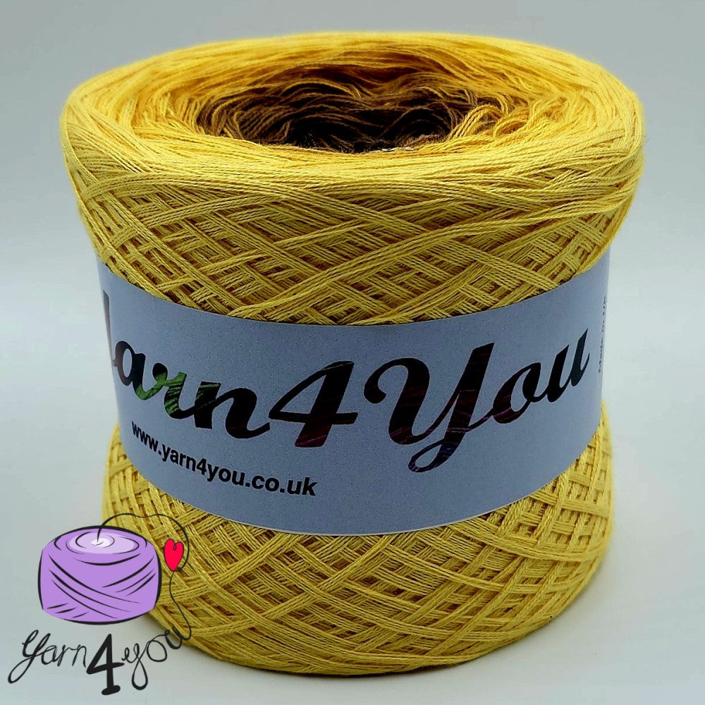 Colour Gradient Yarn Cake Classic - Sunflower - New