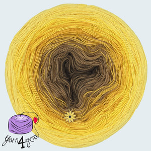 Colour Gradient Yarn Cake Classic - Sunflower - New