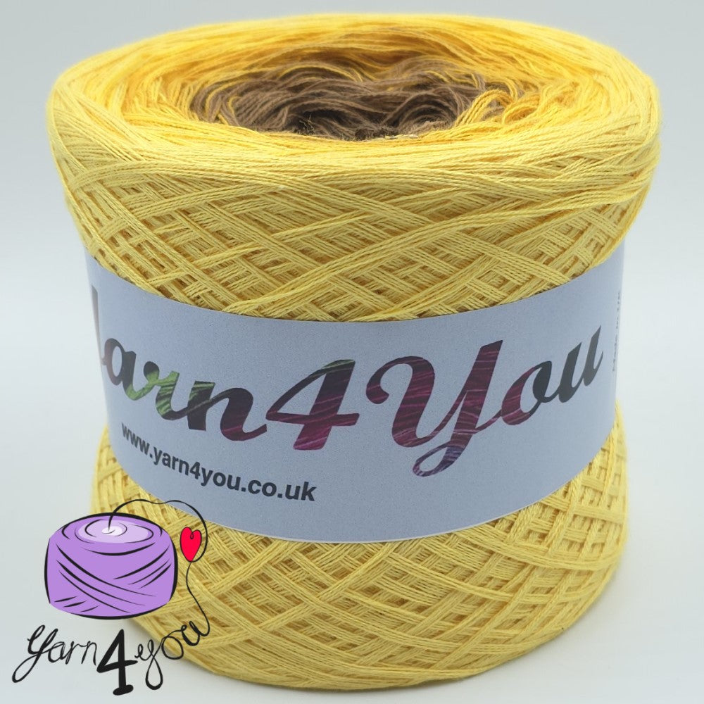 Colour Gradient Yarn Cake Classic - Sunflower - New