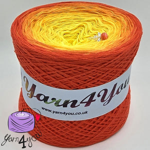 Colour Gradient Yarn Cake Classic - Sunshine - New