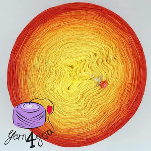 Colour Gradient Yarn Cake Classic - Sunshine - New