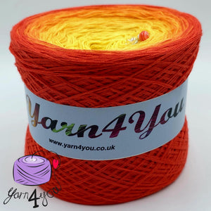 Colour Gradient Yarn Cake Classic - Sunshine - New