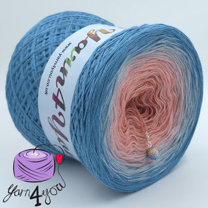 Colour Gradient Yarn Cake Classic - Camelia - New