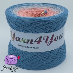 Colour Gradient Yarn Cake Classic - Camelia - New