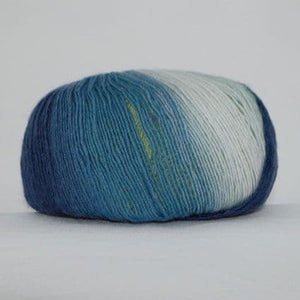 Hjertegarn LONGCOLORS 602 Bluegreen