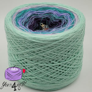 7S - Colour Gradient Yarn Cake Classic - Assam - New