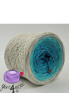 Colour Gradient Yarn Glitter - Aruba II - New