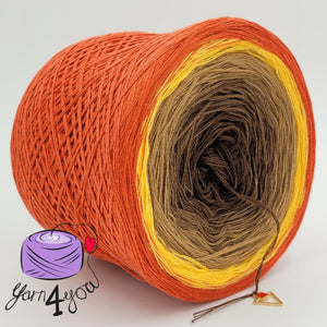 Colour Gradient Yarn Cake Classic - Bruno M - New