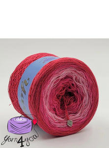 Colour Gradient Yarn Cake Classic - Girly Pink - CA007 New