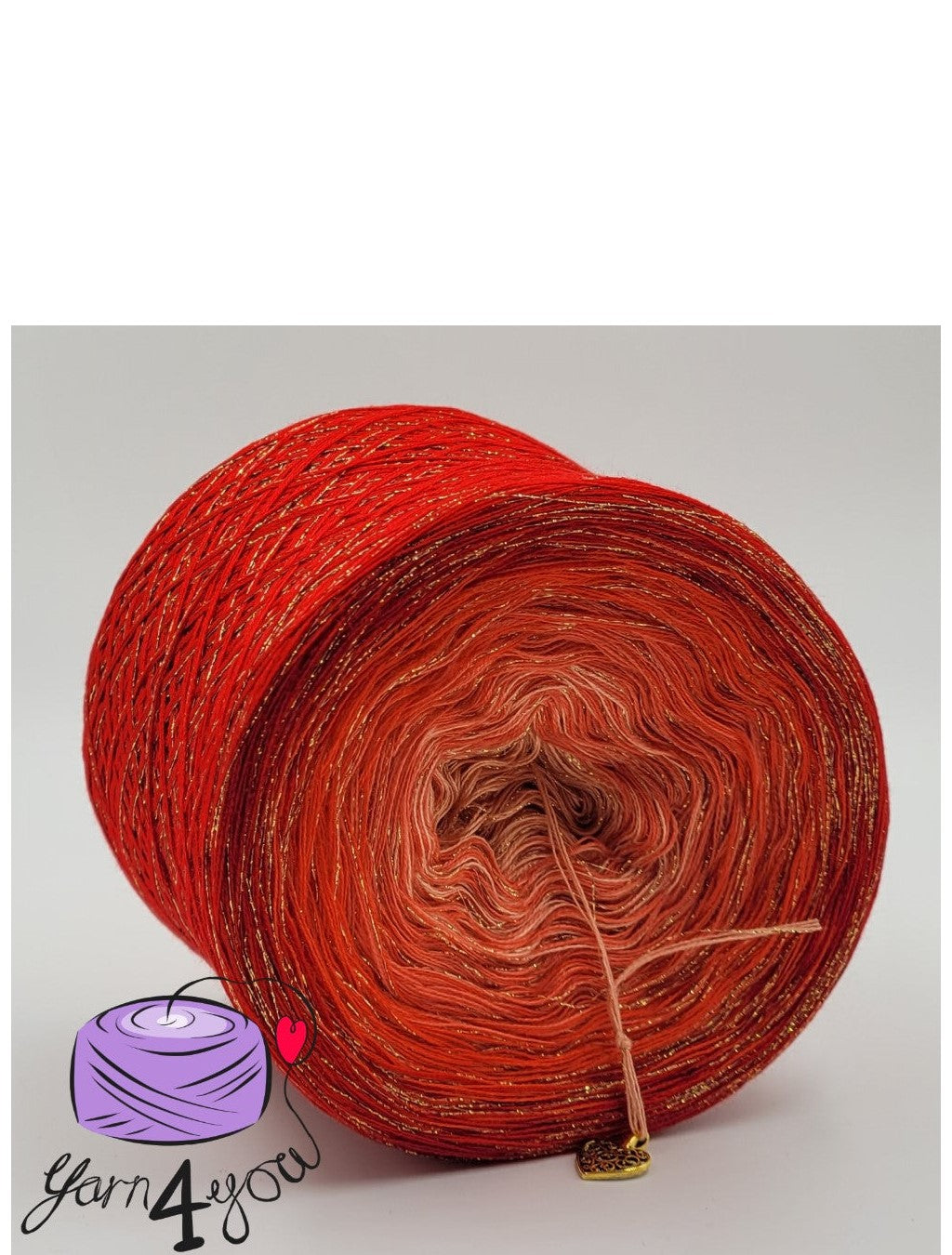 Colour Gradient Yarn Glitter - Lady Macbeth - NEW