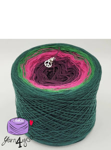 Colour Gradient Yarn Cake Classic - Loo Laybee - New