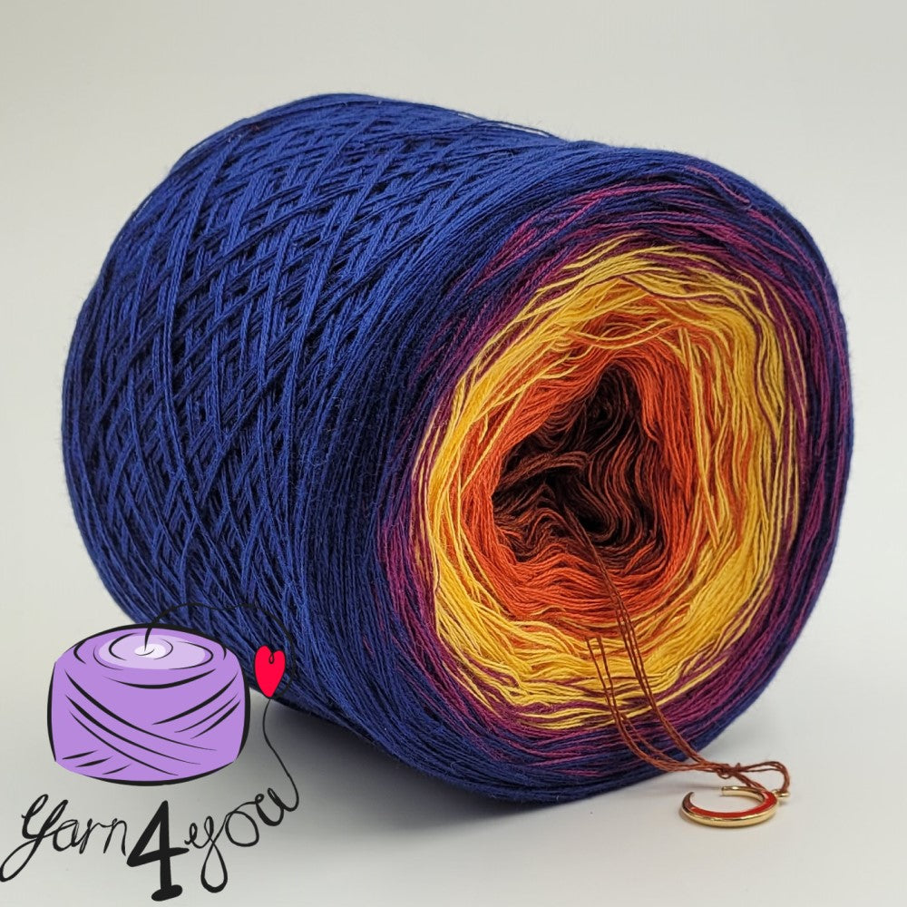 Colour Gradient Yarn Cake Classic - Seducer - New