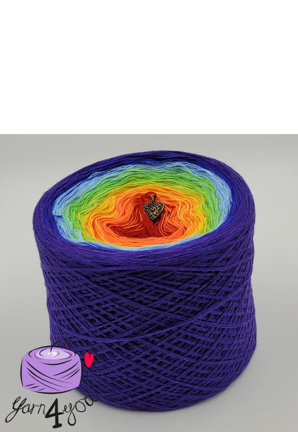 Colour Gradient Yarn Cake Classic - Seven Chakras  - CA031 New