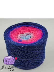 Colour Gradient Yarn Glitter - Adorator - New