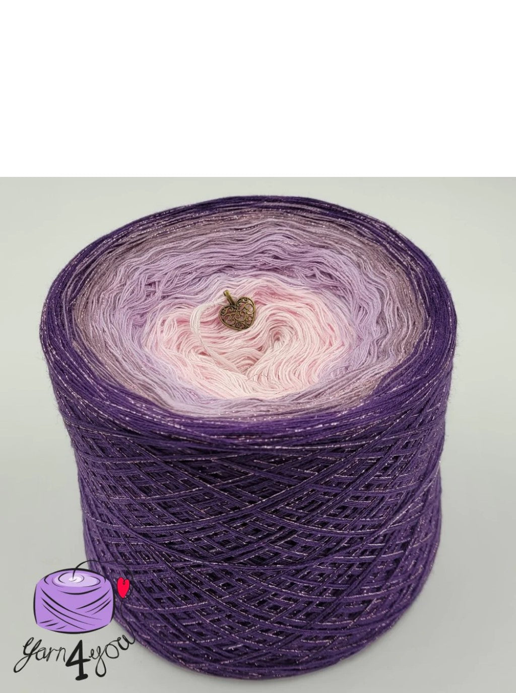 Colour Gradient Yarn Glitter - Amethyst - New