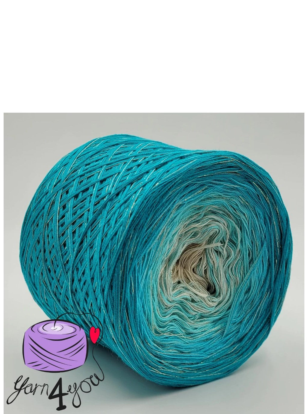 Colour Gradient Yarn Sparkle - Aruba - New