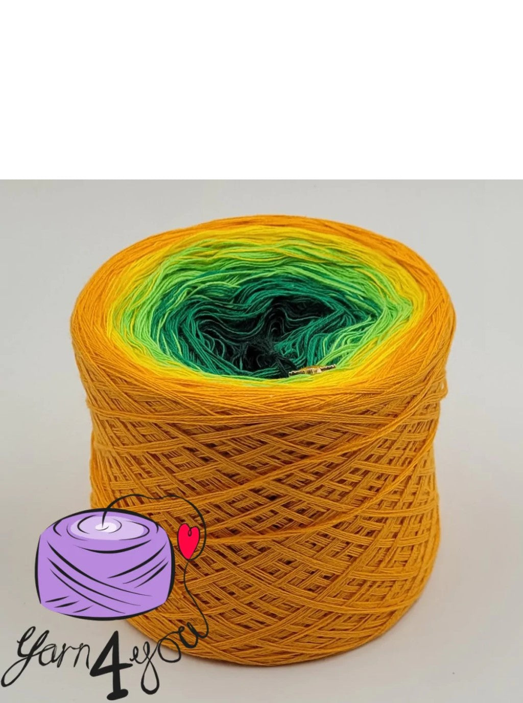 Colour Gradient Yarn Cake Classic - Clementine - New