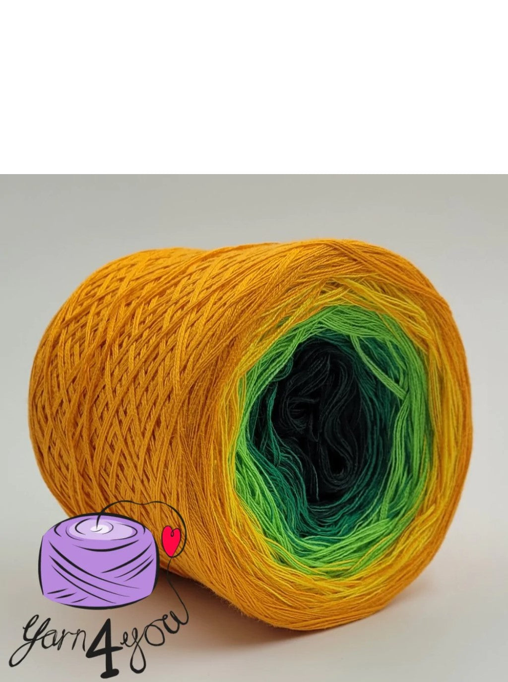 Colour Gradient Yarn Cake Classic - Clementine - New