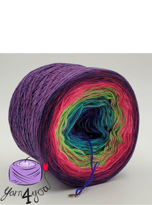 Colour Gradient Yarn Sparkle - Ding Dong - New