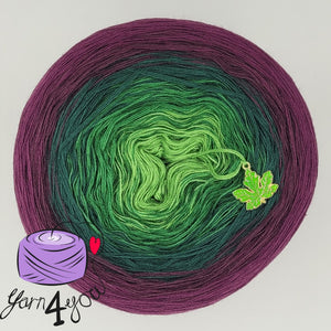 Colour Gradient Yarn Cake Classic - Forester's Lodge - New