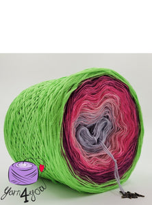 Colour Gradient Yarn Cake Classic - Happy Berry - CA003