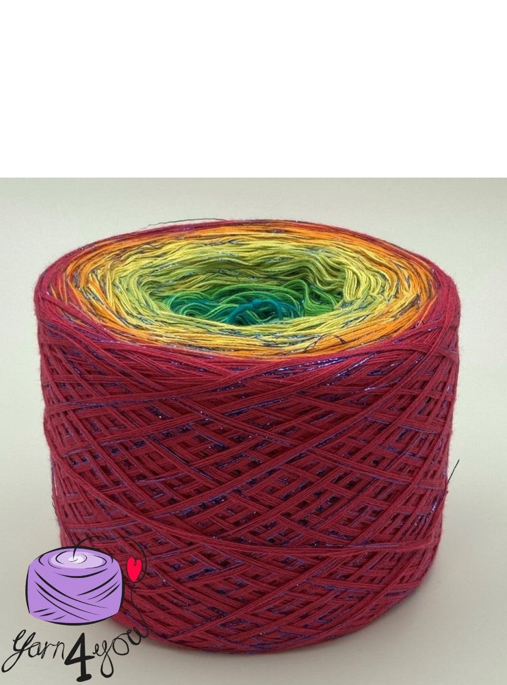 Colour Gradient Yarn Shine - Hotel Paradise - CAS001