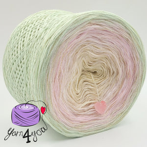 Colour Gradient Yarn Sparkle - Kiss of Spring - New