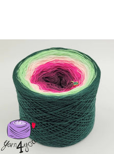 Colour Gradient Yarn Cake Classic - Lollipop - New