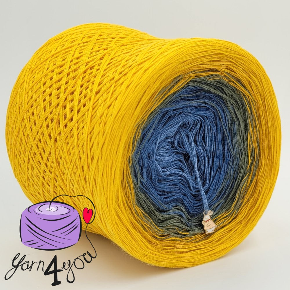 Colour Gradient Yarn Cake Classic - Lucky Luck - New