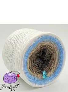 Colour Gradient Yarn Cake Classic - Mud Bath  - CA030 New