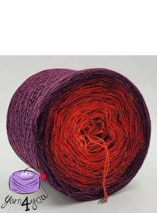 Colour Gradient Yarn Sparkle - Muladhara - SPA002 New