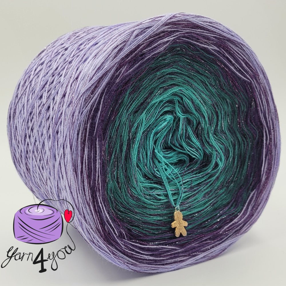 Colour Gradient Yarn Sparkle - No Way! - New