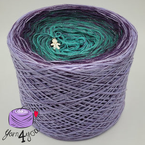 Colour Gradient Yarn Sparkle - No Way! - New