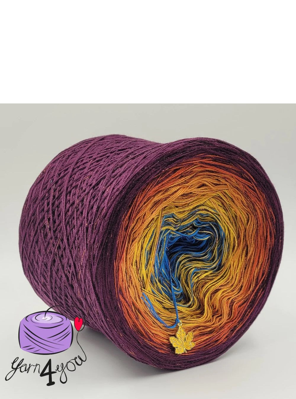 Colour Gradient Yarn Sparkle - Old West Reverse - New