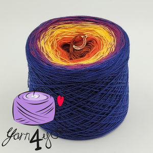 Colour Gradient Yarn Cake Classic - Seducer - New