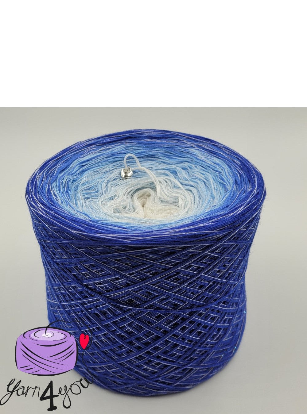 Colour Gradient Yarn Sparkle - Sky Angel - SPA007 New