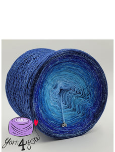 Colour Gradient Yarn Glitter - Starry Sky - NEW