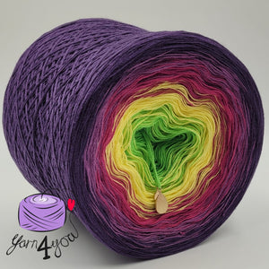 Colour Gradient Yarn Cake Classic - Summer Fruits - New