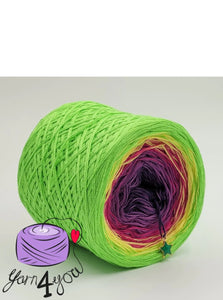 Colour Gradient Yarn Cake Classic - Summer Fruits - New