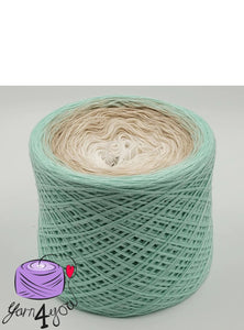 Colour Gradient Yarn Cake Classic - Sweet Pistachio - CA020 New